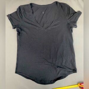 Lululemon love v-neck tee t shirt black